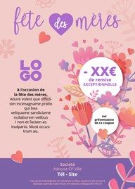 Flyer fête des mères